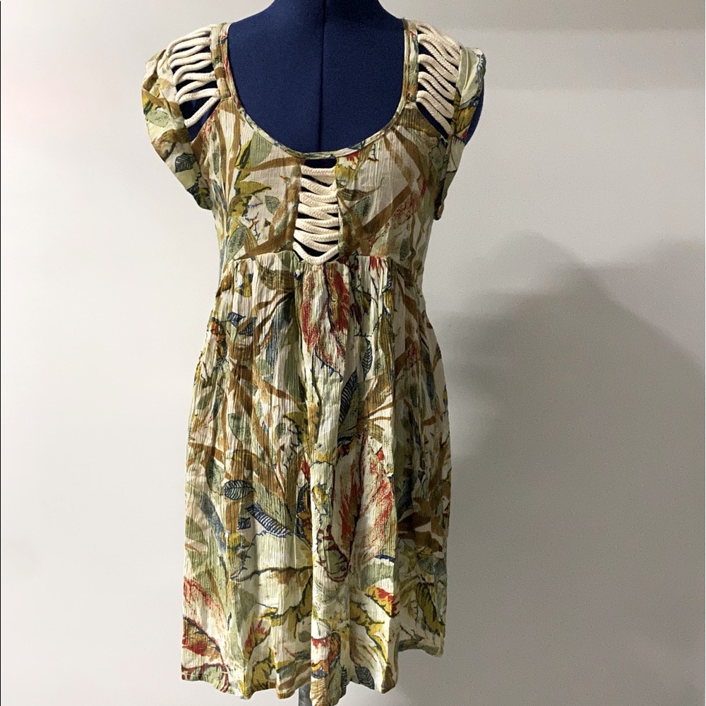 Chelsea & Violet floral summer dress beach cover up size S